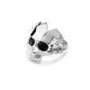 Gucci Vampire Skull Ring Silver