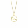Yasmin Everley Jewellery Taurus Astrology Necklace In 9ct Gold