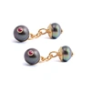 Gucci Peacock Pearl & Ruby Cufflinks