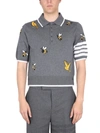 THOM BROWNE THOM BROWNE POLO BIRDS & BEES