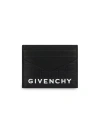 Givenchy Women's G Cut Card Holder In 4g Leather In Black