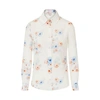 Gucci Beach Flower Silk Shirt In Silk