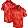 Colosseum Red Maryland Terrapins Palms Team Polo In Red