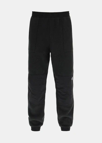 The North Face Denali Fleece And Shell Track Pants In Black