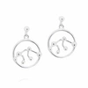 Yasmin Everley Jewellery Aquarius Astrology Drop Studs