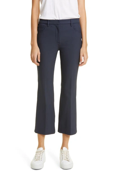 Theory Kick Flare Pants In Nocturne Navy