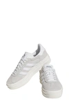 Adidas Originals Gazelle Argentina Low-top Sneakers In Grey/ White/ White