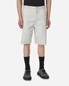 MAISON MARGIELA CHALK SELVEDGE DENIM SHORTS