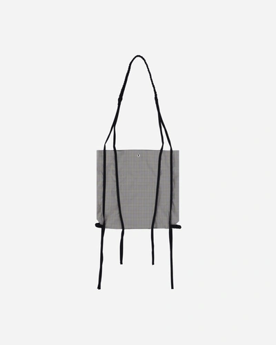 Kiko Kostadinov Maersk Tote Bag Yellow Check In Grey | ModeSens