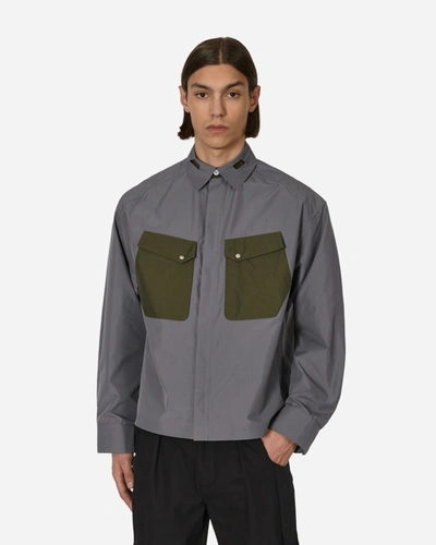 _j.l-a.l_ Cauter Longsleeve Shirt In Grey