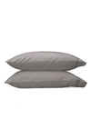 MATOUK MATOUK NOCTURNE 600 THREAD COUNT SET OF 2 PILLOWCASES