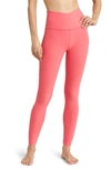 BEYOND YOGA AT YOUR LEISURE SPACE DYE HIGH WAIST MIDI LEGGINGS