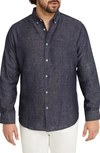 JOHNNY BIGG COLE SOLID BUTTON-DOWN SHIRT