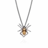 YASMIN EVERLEY JEWELLERY Gilded Spider Necklace
