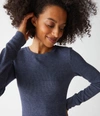 Michael Stars Juliet Thermal Tee In Admiral