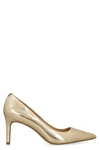 MICHAEL MICHAEL KORS MICHAEL MICHAEL KORS LEATHER POINTY-TOE PUMPS