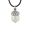 Gucci Acorn Pendant With Pearl