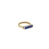 EDGE OF EMBER Unity Lapis Gold Ring  