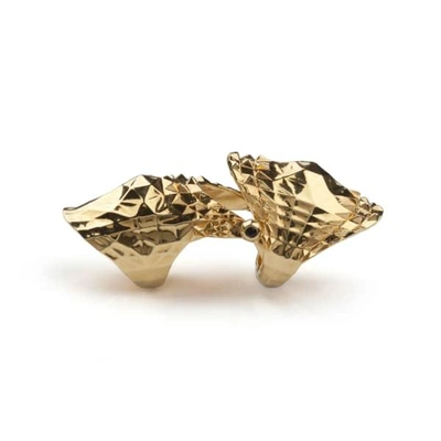 Gucci Armour Ring Gold