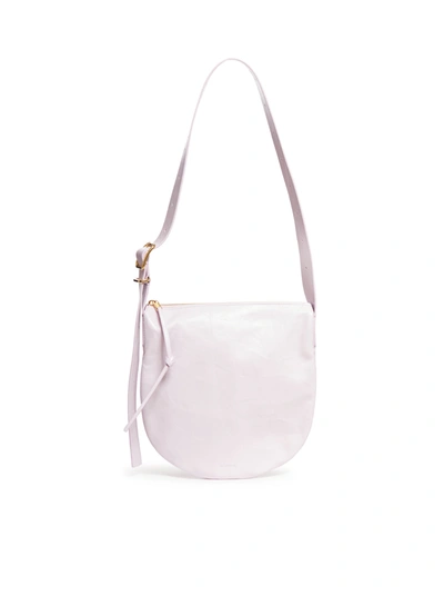 Jil Sander Small Shoulder Bag In Nude & Neutrals