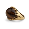 Gucci Eye Of Poseidon Ring Gold & Tigers Eye In Poseidon