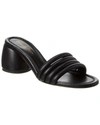 Gianvito Rossi Malou 60 Leather Sandal In Black