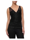 JONATHAN SIMKHAI TRISTAN WOMENS LACE V-NECK BODYSUIT