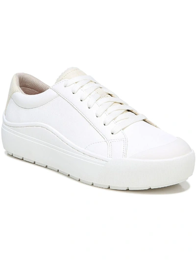 Dr. Scholl's Shoes Time Off Womens Padded Insole Low Top Athletic And Training Shoes In White