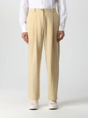 Kenzo Straight-cut Beige Trousers