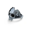 GUCCI Vampire Skull Ring Black Oxidised Silver
