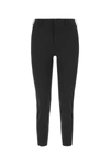 Pt Torino 'new York' Black Pants With Belt Loops In Black