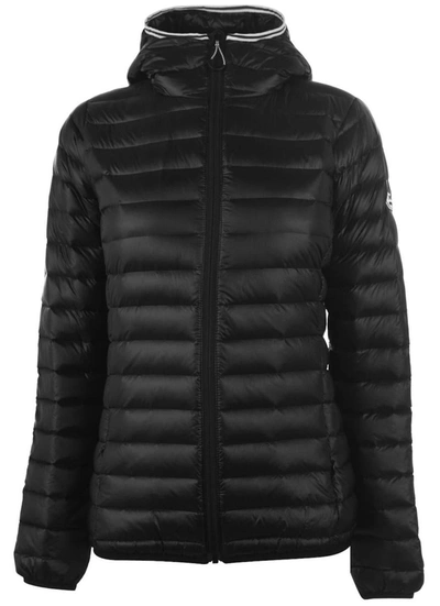 Pyrenex Masha Lightweight Logo Down Jacket In Black