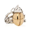 Yasmin Everley Jewellery Gilded Rhino Beetle Ring