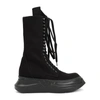 RICK OWENS DRKSHDW RICK OWENS DRKSHDW RICK OWENS DRK SHDW CARGO ARMY BOOT SHOES