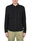 Belstaff Rift Overshirt In Black