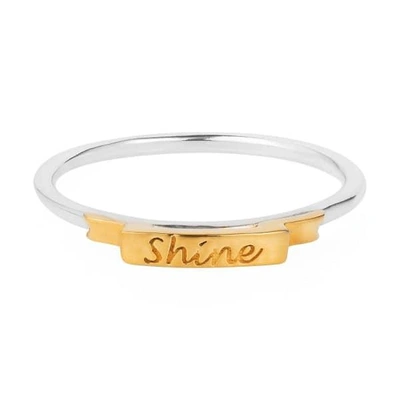 Gucci Shine Ring Gold Vermeil