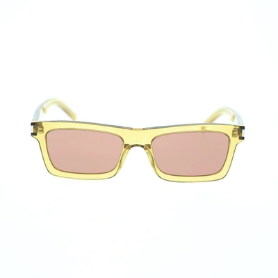 Saint Laurent Eyewear Sunglasses In Yellow