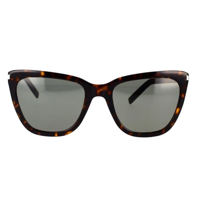 Saint Laurent Eyewear Sunglasses In Havana