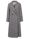SKILL&GENES SKILL&GENES LONG DOUBLE-BREASTED HOUNDSTOOTH COAT