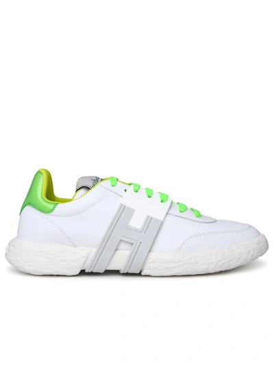 Hogan Sneakers 3r Bianca, Grigia, Verde H5m5900ew00pg30213 In Green,grey,white