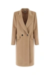 Stella Mccartney Sophisticated Wool Coat With Notch Lapels In Pink