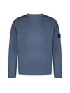 Stone Island Sweater  Men Color Gnawed Blue In Bluette