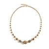Gucci Orb And Three Pearls Full Necklace In Full