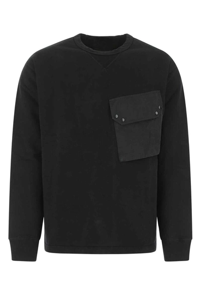 Ten C Mens Black Other Materials Sweater