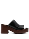 TOD'S TOD'S LEATHER MULES