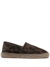 Tom Ford Men's Cheetah Print Suede Espadrilles | Size 7 | J1165icl087n In Tan/black