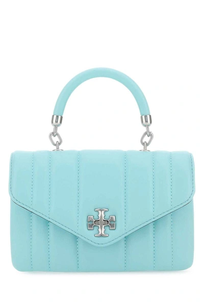 Tory Burch Mini Kira Handbag In Light Blue