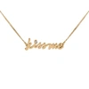 Gucci Kiss Me Diamond Necklace In Gold