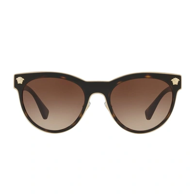 Versace Sunglasses In Brown