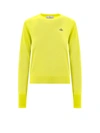 Vivienne Westwood Womens Neon Yellow Bea Logo-embroidered Wool-blend Knitted Jumper In Yellow